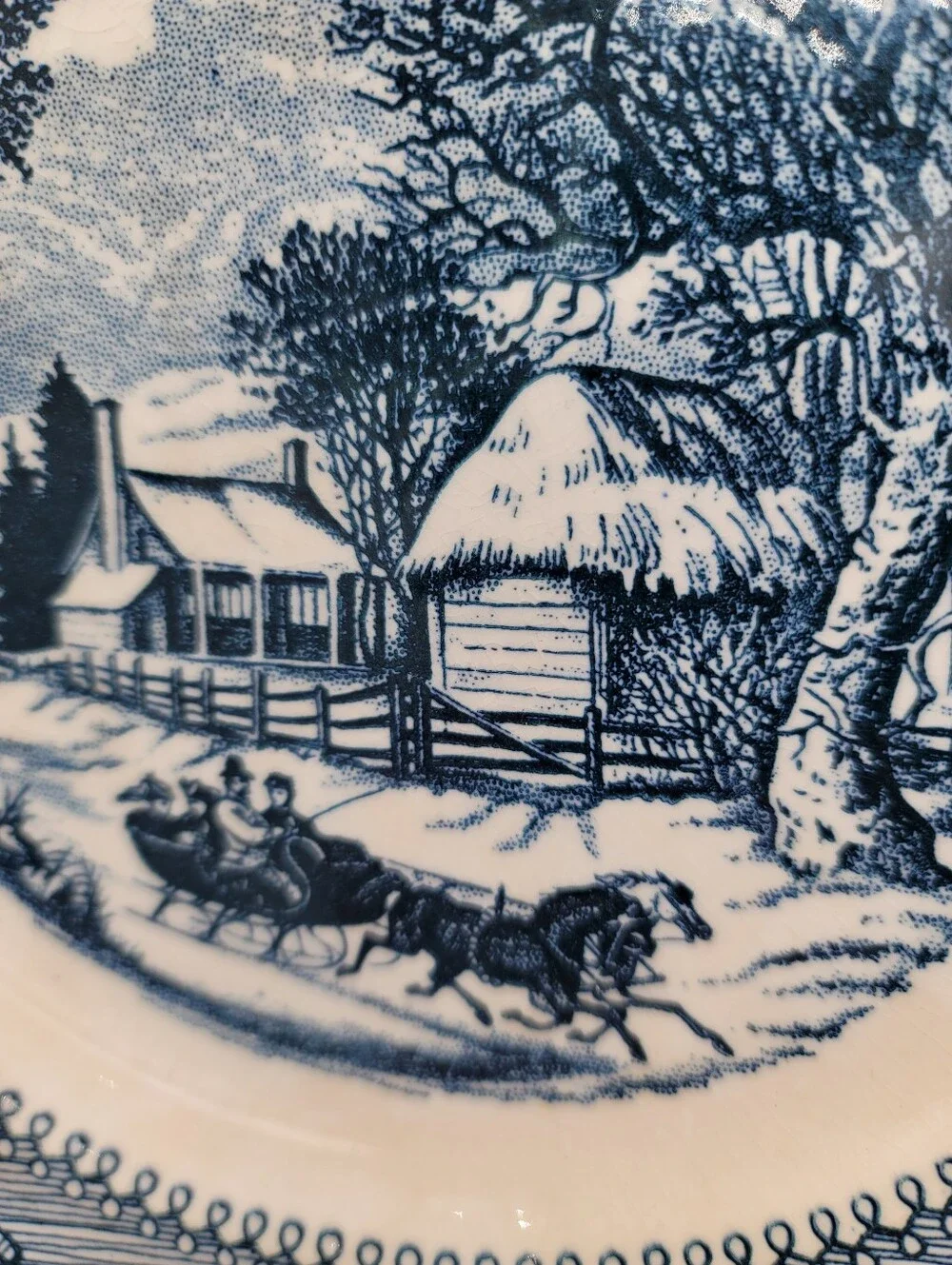 Currier & Ives pair royal
